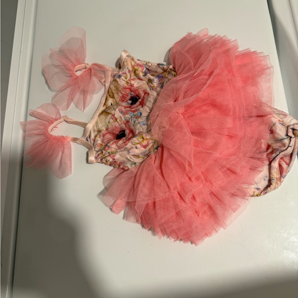 Posh Peanut tutu bodysuit